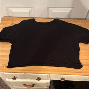 Black Women's Crop Top